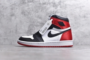 Air Jordan 1 Satin Black Toe