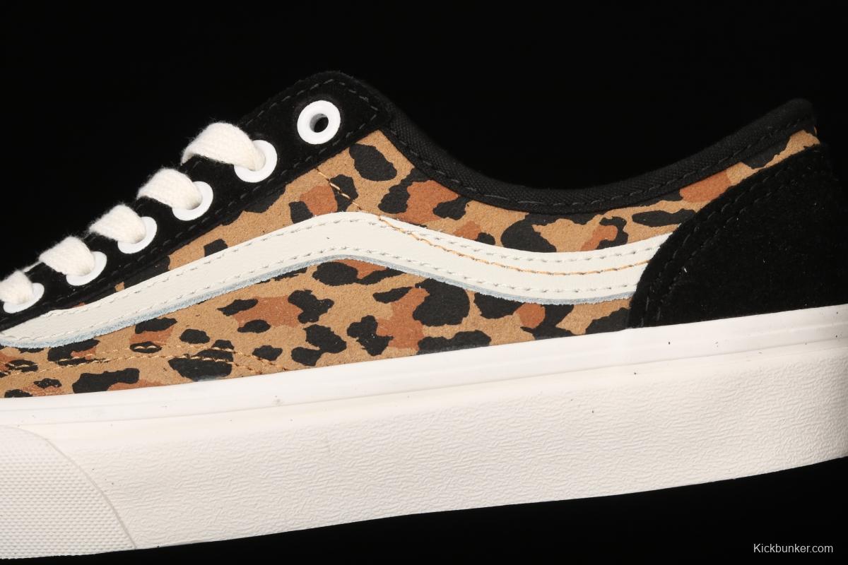 Vans Style 36 Decon Sf Vance leopard print spliced fur retro low upper shoes VN0A3MVL4Y5