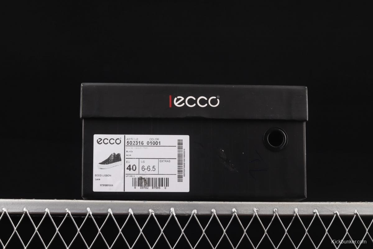 ECCO 2022 new Rooku No. 7 series Huang Jingyu same men's casual board shoes 50231601001