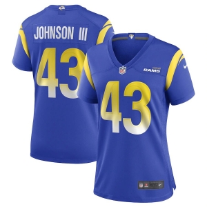 Women's John Johnson III Royal Player Limited Team Jersey