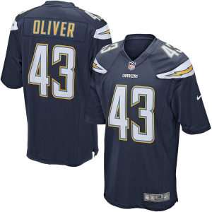 Men's Branden Oliver Navy Blue Player Limited Team Jersey