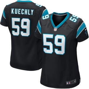 Women's Luke Kuechly Black Player Limited Team Jersey