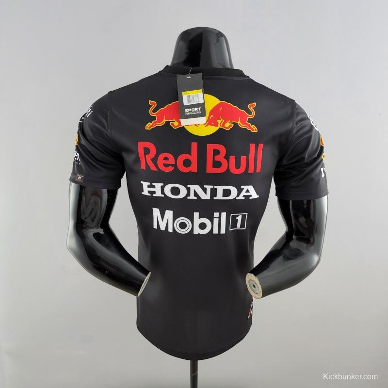 2022 F1 Red Bull Black Jersey #0001