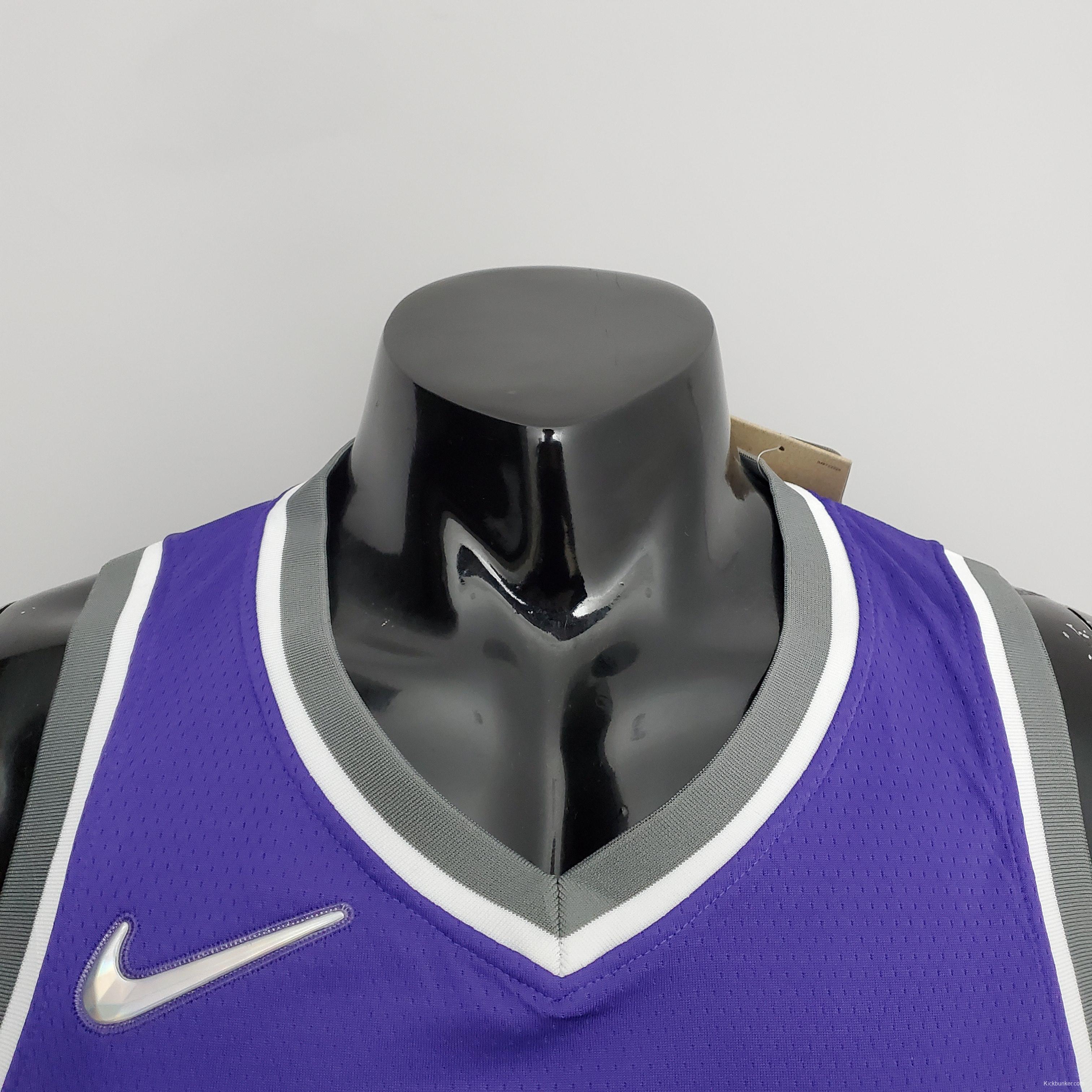 NBA 75th Anniversary Kings Williams#55 Black Purple