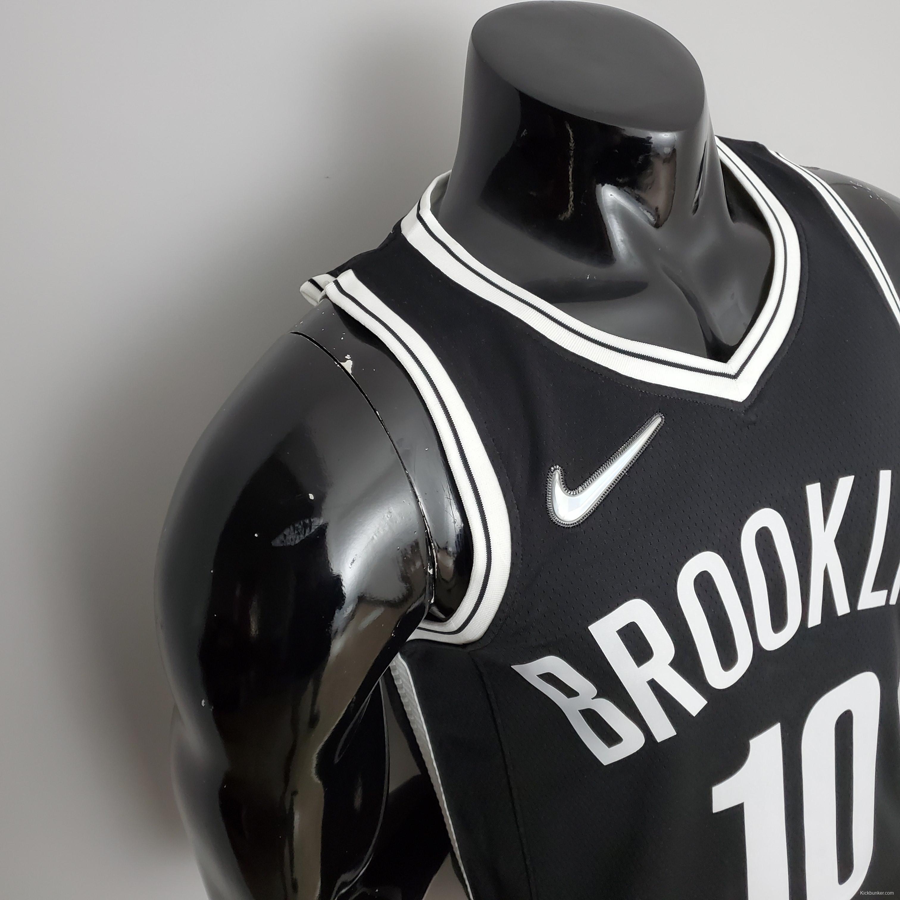 NBA 75th Anniversary Simmons #10 Nets Black Jersey