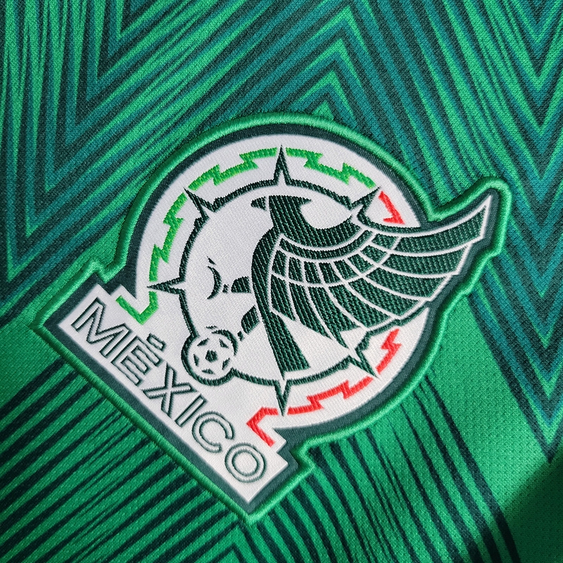 Retro 2022 Mexico Home Soccer Jersey