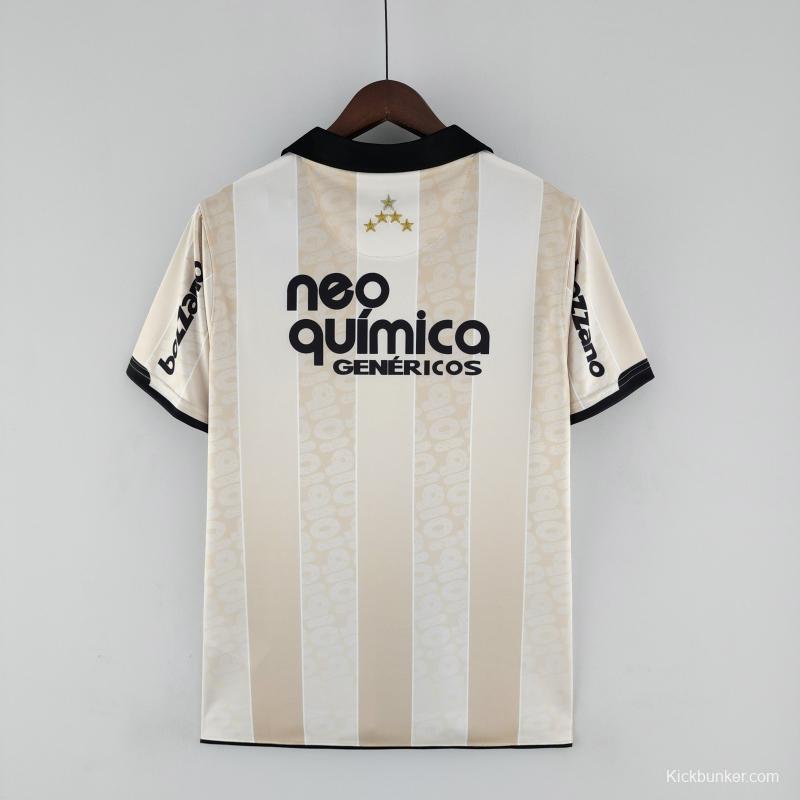 Retro 2010 Corinthians 100th Anniversary Beige Jersey