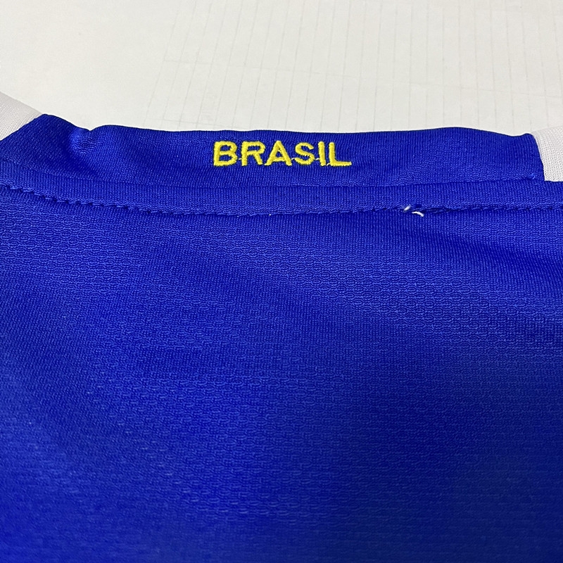 Retro 2006 Brazil Away Soccer Jersey