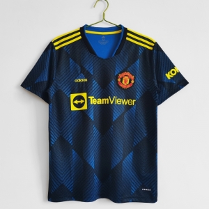 Retro 21/22 Manchester United Third Soccer Jersey