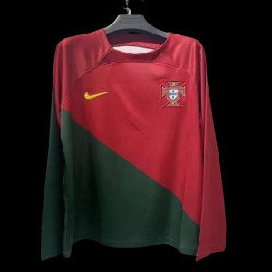 2022 Portugal Home Long Sleeve Jersey