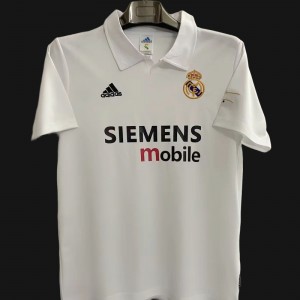 Retro 02/03 Real Madrid Home Century Jersey