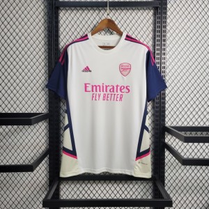 23-24 Arsenal Training White Jersey