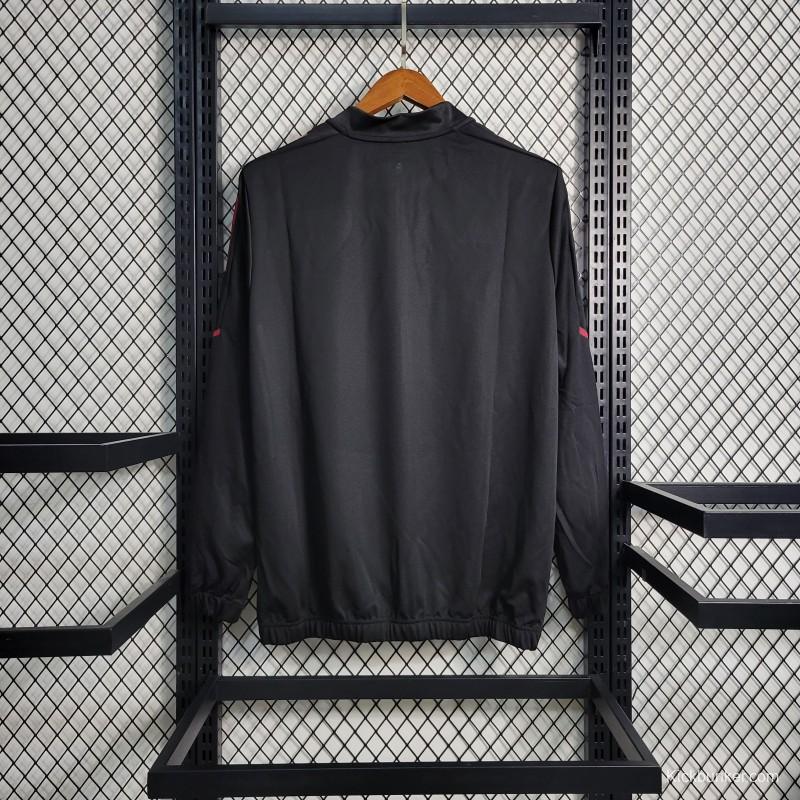 23/24 Sao Paulo Black Full Zipper Jacket