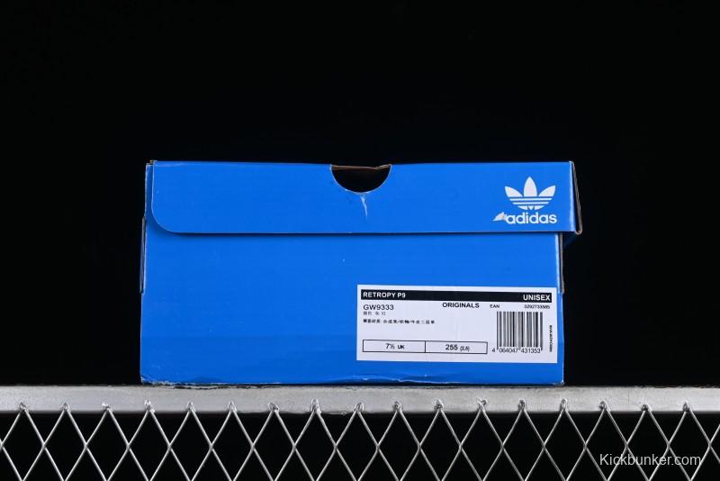 Adidas Retropy P9 GW9333 Running Shoes with Thick Popcorn Sole