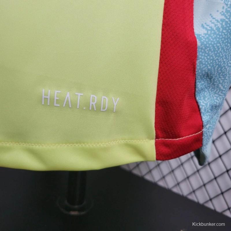 Player Version 2024 Spain Away Yellow Jersey