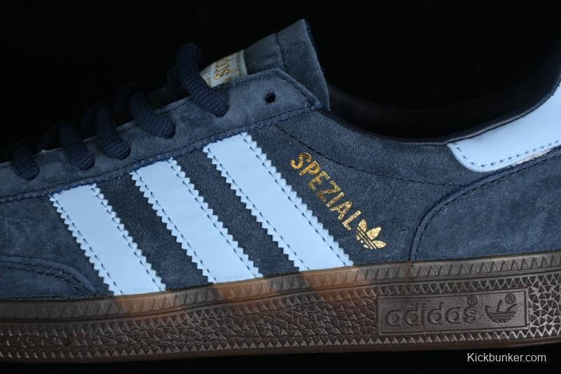 Adidas Handball Spezial Retro Casual Sneakers with Suede Upper and Classic Three Stripes - BD7633