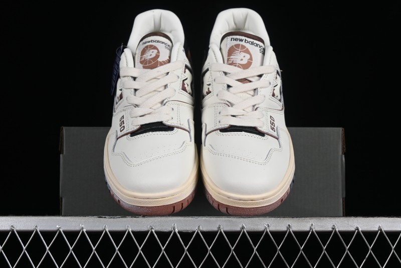 New Balance BB550 Series Leather Unisex Casual Running Shoes - BB550VGC