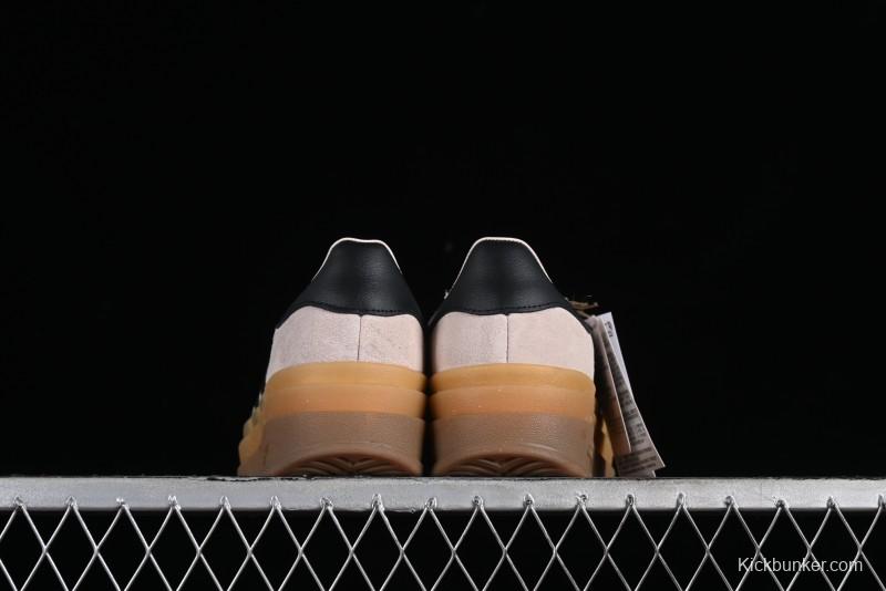 Adidas Originals Gazelle Bold IE0429 Low-Top Sneakers with Thick Sole for Casual Wear, Slip-Resistant and Durable