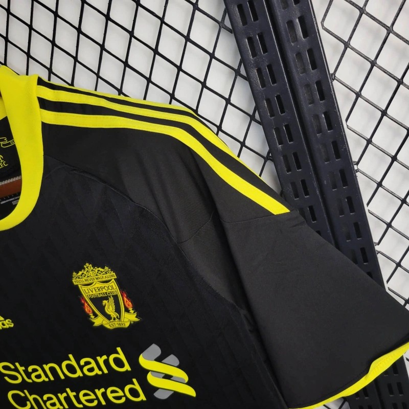 Retro 2010/11 Liverpool Third Black Jersey