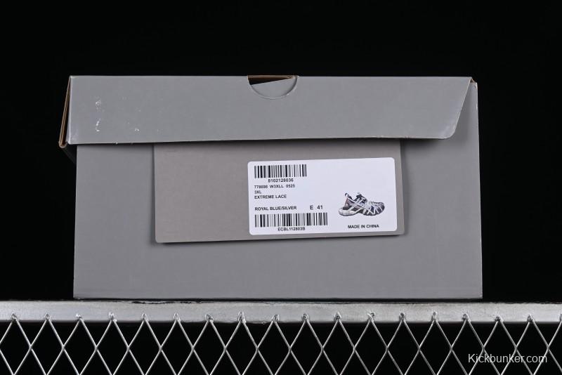 Balenciaga Phantom Sneaker 10th Generation Lace-Up Running Shoes with Transparent Heel Strap - W3XLL0525