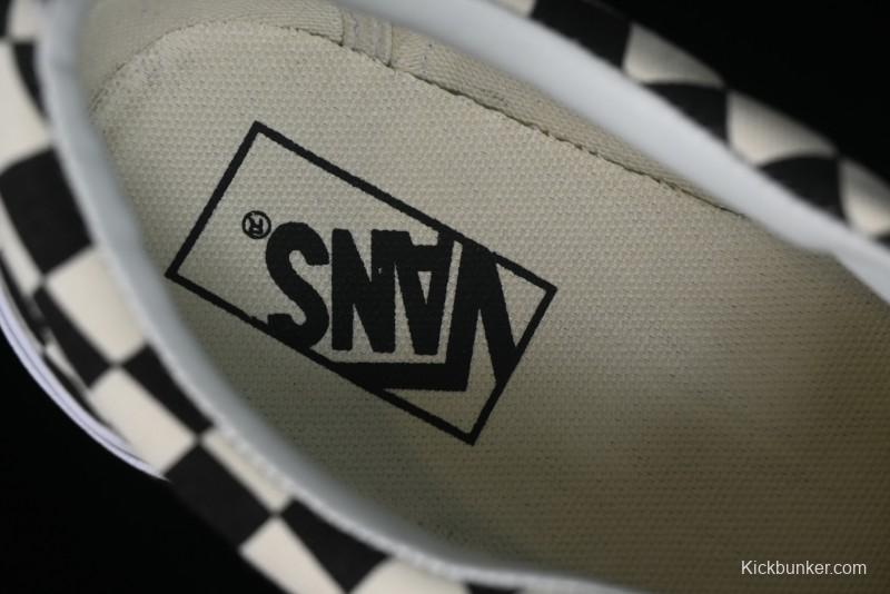 Vans Authentic Golden Coast Classic Checkerboard Slip-On Canvas Shoes - VN0A4BV4R6R