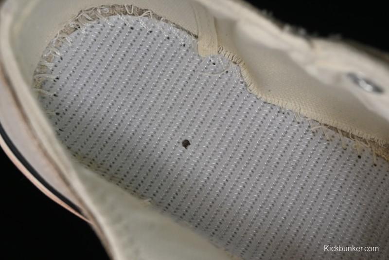 Feng Chen Wang Converse Chuck 70 Low 2-in-1 Deconstructed Canvas Sneakers - A07718C