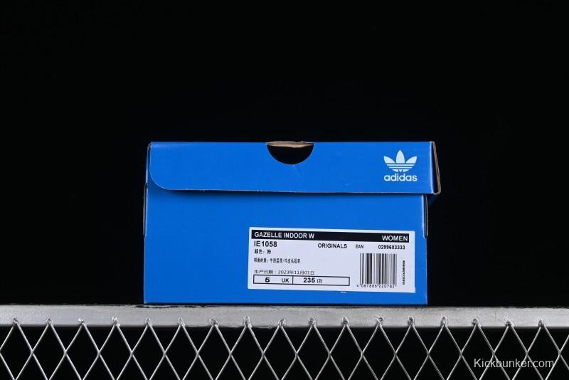 Adidas Originals Gazelle Indoor Retro Casual Slip-Resistant Low-Top Sneakers - IE1058