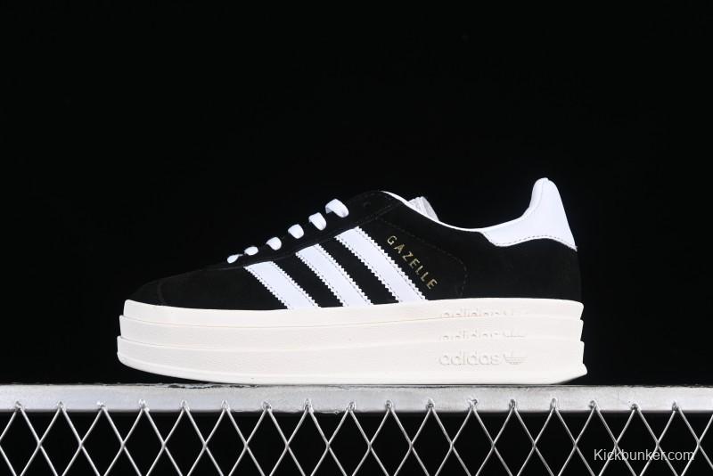 Adidas Originals Gazelle Bold HQ6912 Low-Top Sneakers with Thick Sole for Casual Wear Anti-Slip and Durable - HQ6912