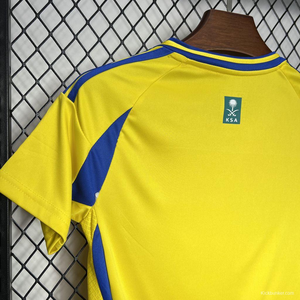 24/25 Kids Al-Nassr Home Jersey