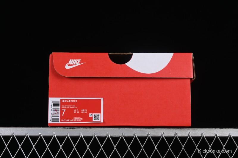 Nike Air Max 1 Premium Retro Running Shoes with Half-Sole Air Cushion - DH1348-146