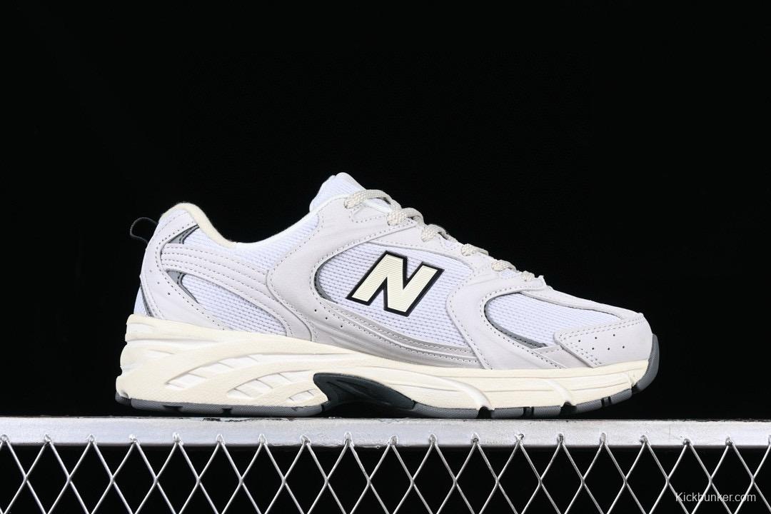 New Balance 530 Series Leather Distressed Retro Casual Running Shoes - MR530DG