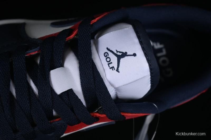 Nike Air Jordan 1 Low Golf Shoes Black Toe - DD9315-113