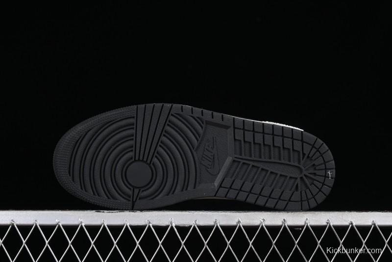 Nike Air Jordan 1 Low AJ1 Panda Prank Hip-Hop Theme - Big Shots Casual Sneakers