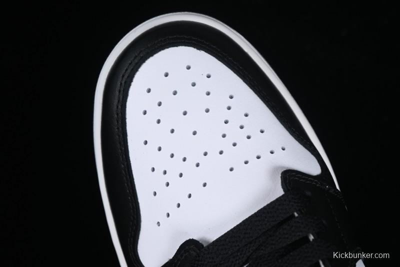 Nike Air Jordan 1 Low Retro Basketball Shoes in Mint Green and Black - 553558-131