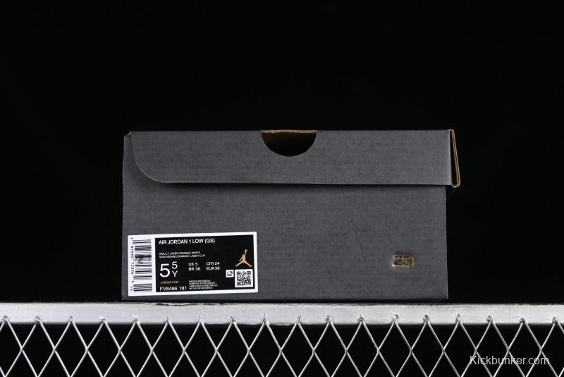 Nike Air Jordan 1 Low AJ1 Lemon Yellow Low-Top Casual Sneakers - FV8486-181