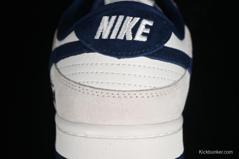 Stussy x Nike SB Dunk Low Collaboration Anniversary Edition Premium Customized Low-Top Casual Skate Shoes - DQ1098-339