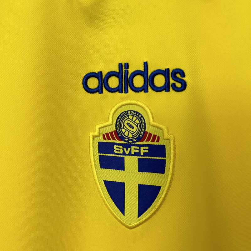 Retro 1994 Sweden Home Jersey
