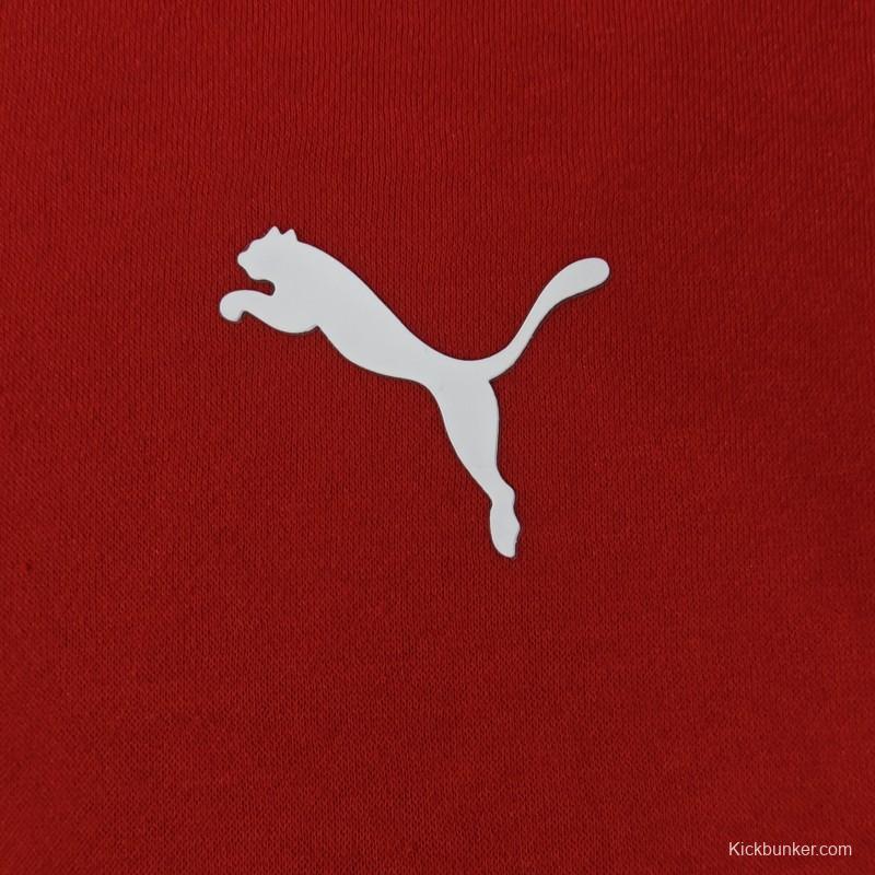 24/25 AC Milan Navy/Red/Black/Beige/Grey Hoodie WIth Black Badge