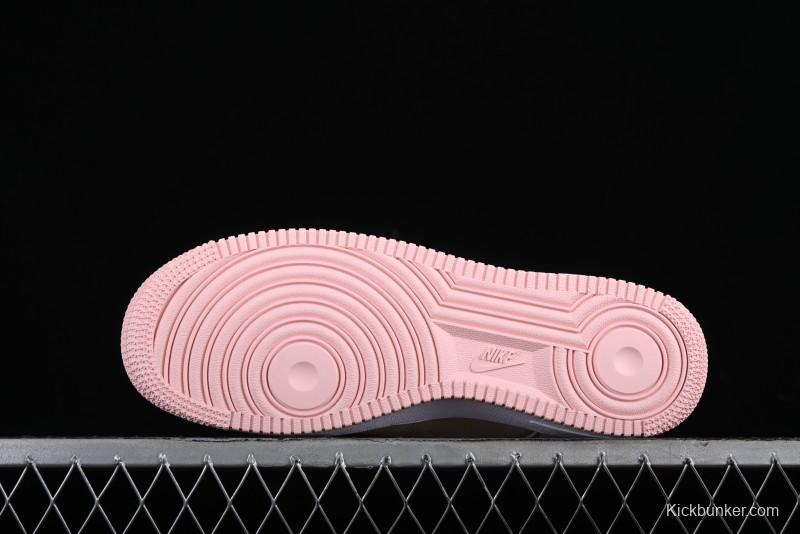 Nike Air Force 1 '07 Low Casual Sneakers with Full-Length Air Cushion - 845053-201