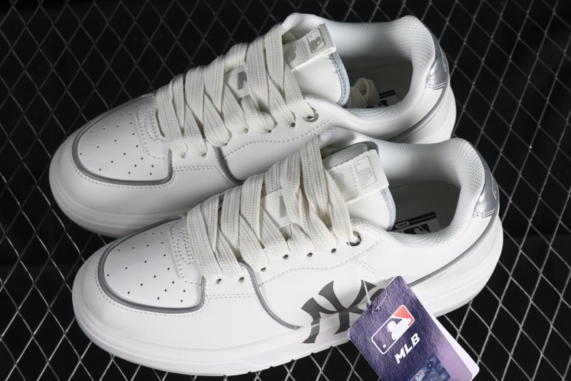 MLB Chunky Liner Basic New York Yankees Height-Increasing Thick-Sole Casual Sneakers - 3ASXCLB3N50SIS