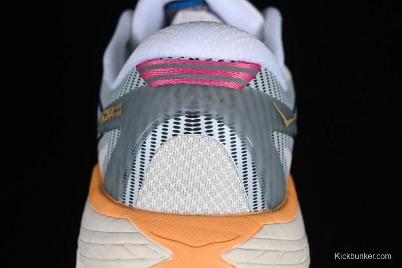 Hoka Mafate Speed 2 Lightweight Cushioned Trail Running Shoes with Vibram Outsole - 1126851 WIFL