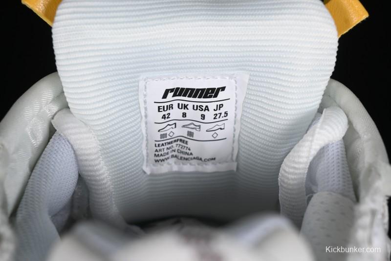 Balenciaga Runner Kith Four Color Retro Casual Sneakers - W3RNY0326