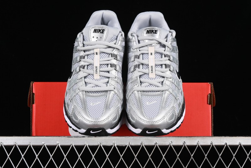 Nike P-6000 Retro Casual Sneakers Dad Shoes with Layered Design - FD9876-101