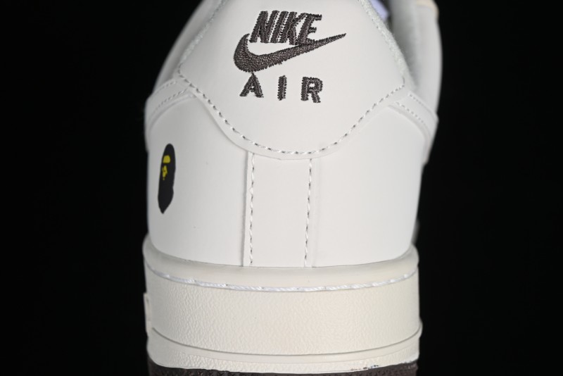 Nike Air Force 1 '07 Low BAPE Collaboration - Beige Black Star FG6688-100