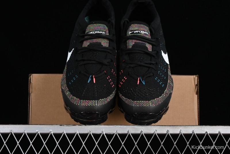 Nike Vapormax 2023 Flyknit Breathable Casual Running Shoes with Full-Length Air Cushion - DV1678-008