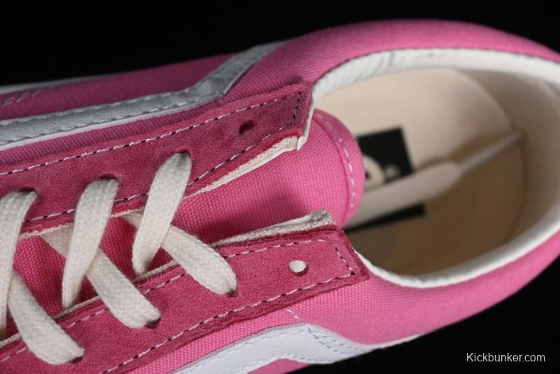 Vans Style 36 Decons Dragon Fruit Color Half-Moon Toe Vulcanized Casual Skate Shoes - VN000MT6PIN