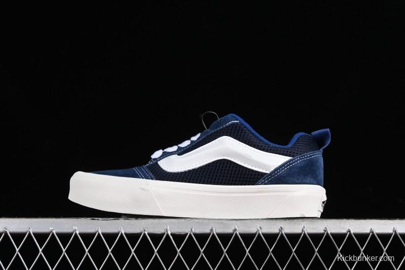 Vans Classics Knu Skool Retro Sneakers with Enlarged Toe and Thickened Trim - VN0009QCLC3