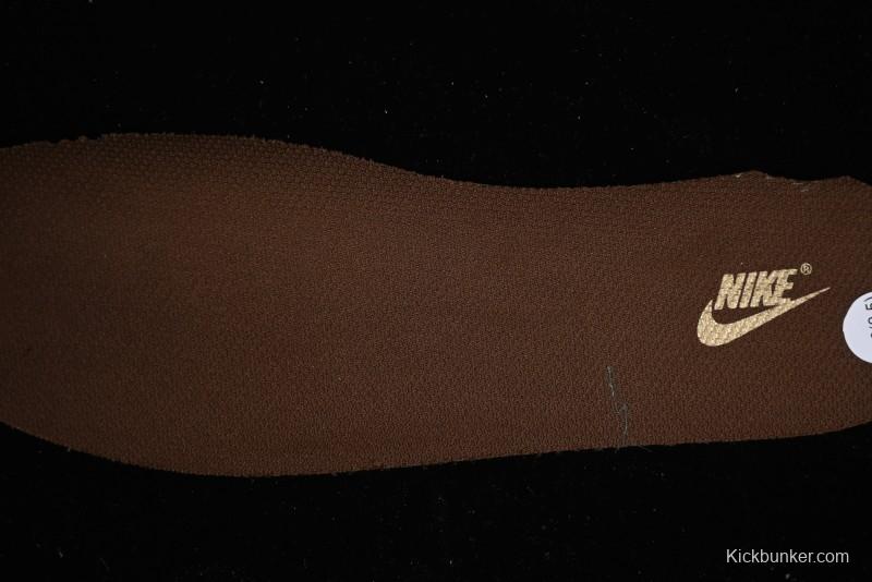 Nike Dunk Low SB White Brown Plaid Casual Skate Shoes - FV3653-191