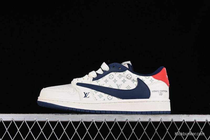Nike Air Jordan 1 Low OG SP Travis Scott x Fragment Design Collaboration Sneakers - LJ5188-002