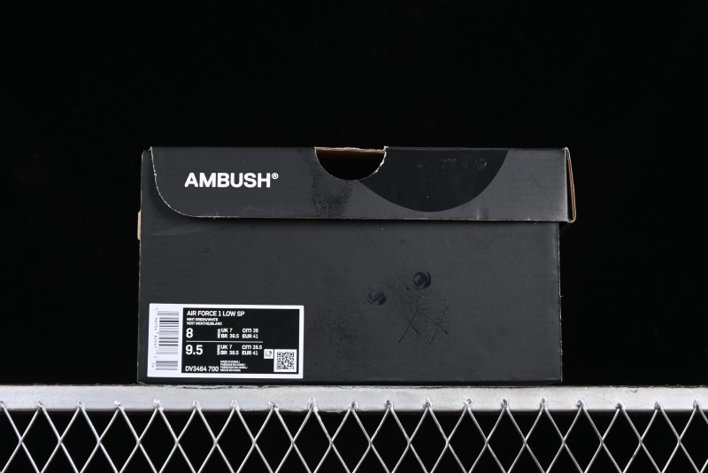 Nike Air Force 1 '07 Low Ambush Collaboration Casual Sneakers - DV3464-700